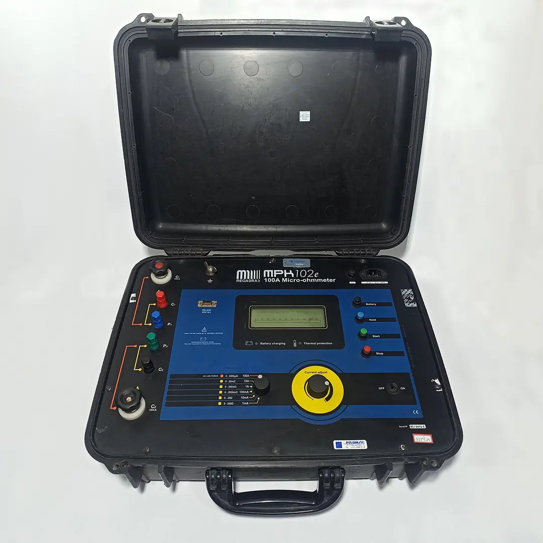 Microhmímetros Digitais de 10 a 100a